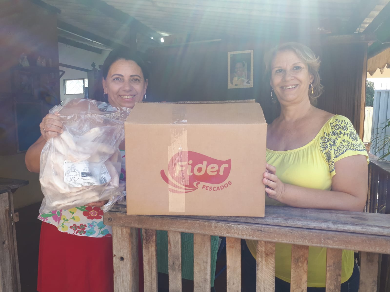 Lar de idosos tem almoço de páscoa com tilápia produzida em Rifaina